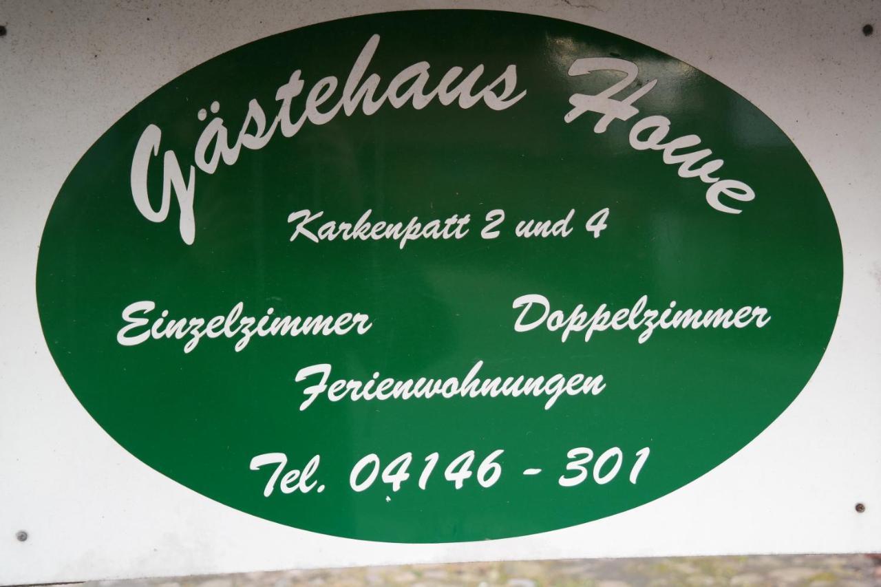 Gaestehaus Howe 施塔德 外观 照片